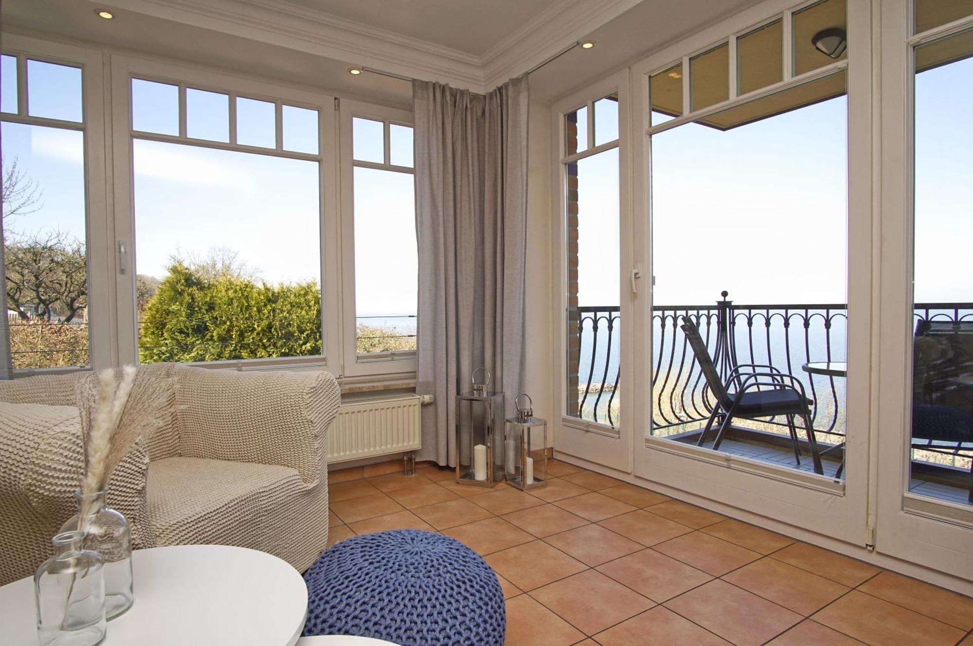 Ferienwohnung Mit Traumhaftem Meerblick - Haus Am Meer Fewo 01 Lohme Eksteriør bilde